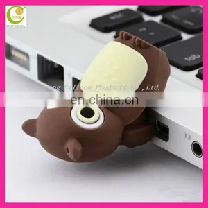 Top Selling High Quality Usb Flash Drive Cartoon & &soft Pvc Usb Cover & Silicone Usb Cases thumbnail-1