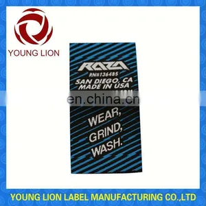 Custom Cheap High Definition Woven Label for Clothing thumbnail-1