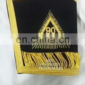SCOTTISH RITE 90TH DEGREE CUFF'S BLACK thumbnail-4