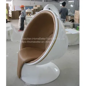 Fiberglass Coffee Cup-shaped Chair thumbnail-2