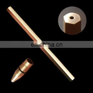 High Quality Hexagon Gel Ink Brass Pen thumbnail-1