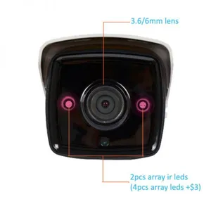 Wdm H. 265 CCTV 2.0MP IR Bullet Security Surveillance IP Camera With 10X Zoom thumbnail-5