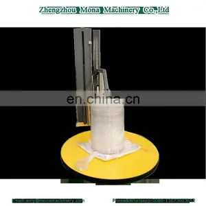 Factory Price With National Patent Automatic Pre-stretch Film Airport Luggage Wrapping Machine/baggage Wrapping Machine thumbnail-1