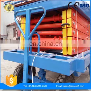 7LSJY Shandong SevenLift 500kg Hydraulic Electric Jlg Scissorlift Table for Sale thumbnail-3