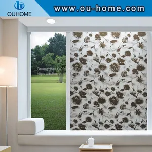 8060 Black Lotus Decorative Stained Glass Film thumbnail-1