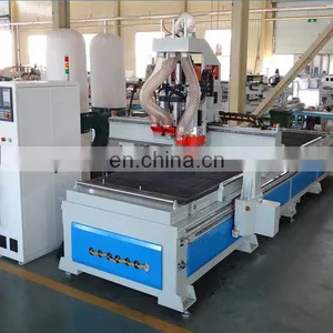 Woodworking Industry Multi Head Machining Centre With CNC thumbnail-2