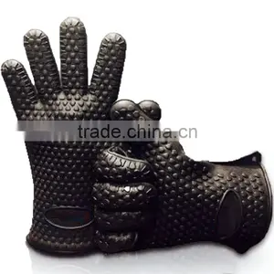 2016 Professional Oven Gloves Black Kitchen Gloves Silicone Oven Gloves Supplier's Choice thumbnail-1