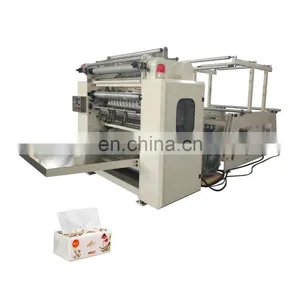 Automatic Spray Perfume Interfold Facial Tissue Paper Manufacturing Machine thumbnail-1