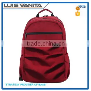 Fashion Red Fancy Canvas Diaper Bag thumbnail-1