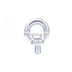 High Polished AISI304 AISI316 Din580 Stainless Steel Eye Bolt and Nut m6 m8 thumbnail-4