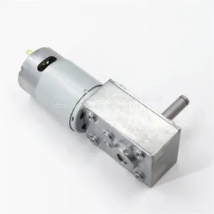 DC 12V 200RPM Turbo Worm Geared Motor, Permanent Magnet Reduction Motor With Self-Locking,for Paper Shredders/Copying Machines thumbnail-3
