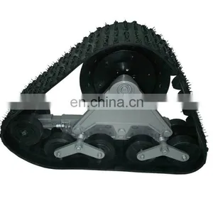 1 Tons Rubber Track Chassis Undercarriage thumbnail-2