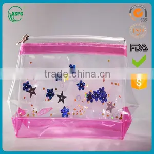 Fashion Clear Plastic Toiletry Bags thumbnail-3
