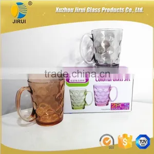 Water Glass Cup With Handle Wholesale thumbnail-4