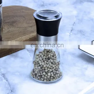Manual Pepper Grinder, Salt Shaker for Professional Chef, Best Spice Mill With Stainless Steel Opener thumbnail-4