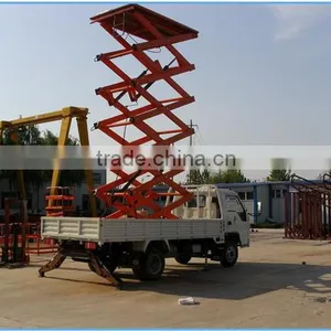 Truck Mounted Hydraulic Aerial Work Platform Scissor Lift thumbnail-5