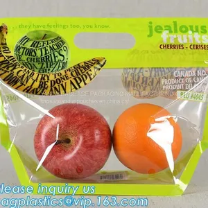 Stand Up Pouch, Reusable Clear Food Grade Freezer Food Fruit Package Plastic Slider Zipper Zip Lock Bags thumbnail-5
