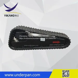 Hot Sale Mini Fire Fighting Robot Triangle Rubber Track Undercarriage From China Chassis Manufacturer thumbnail-5