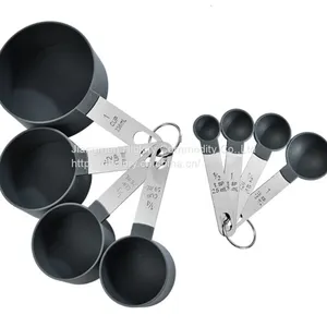 Amazon Stainless Steel Plastic Measuring Spoon Measuring Cup Multi Purpose Tool Seasoning Baking Measuring Cup thumbnail-1