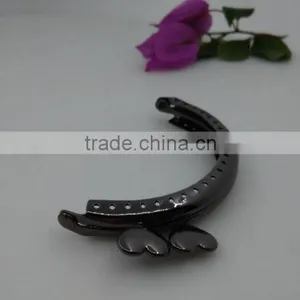 Factory Price Gun Color 8.8*4.8cm Metal Purse Frame for Ladies Purse thumbnail-3
