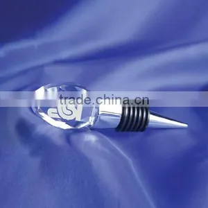 3D Laser Engraving Crystal Head Bottle Top Stopper thumbnail-1