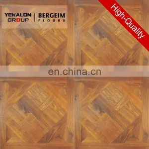 Bergeim Floors Multi-Layer Engineered Oak Chevron Unfinished Parquet Flooring thumbnail-2