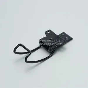 Black Steel Toggle Latch Box Spring Draw Latch thumbnail-3