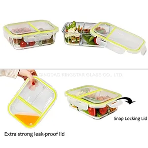 Borosilicate Glass Food Container thumbnail-3