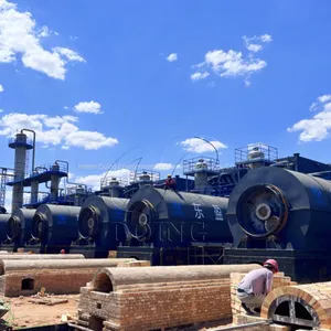 Hot Sale 2024 Environment Friendly Waste Recycling Oil Sludge Pyrolysis Plant for Sale thumbnail-2