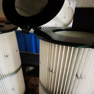 Dust Filter Element Liu er Quick Disassembly Dust Filter Cartridge Quick Disassembly Plastic Spray Sand Machine Powder Coating Filter Element-Fushunkang thumbnail-3