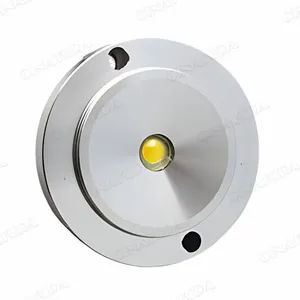 Under Cabinet LED Black Cover Puck Lighting Kit With Touch Dimmer Switch for Kitchen Cupboard Closet Lighting (6 Lights,Daylight White) thumbnail-3