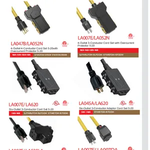 NEMA 5-20P / 5-20R Generator Extension Cords/Special Use thumbnail-4