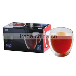 Prevent Cracking Double Wall Glass Cup Coffee Glass Cup Quality Choice thumbnail-1