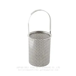 Quality Stainless Perforated Metal Filter,quality Stainless Steel Strainer Tube Filter .Stainless Steel Tube Filter Oil Mesh Filter Air Filter Mesh thumbnail-1