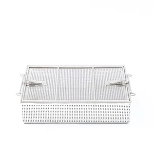Professional Customized Stainless Steel Wire Mesh Basket For Medical Disinfection thumbnail-4