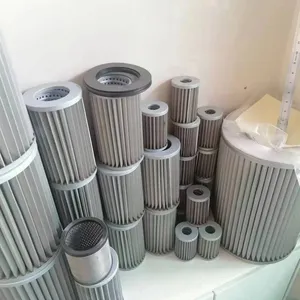 Filter Creation Juxin Specializes in Producing Stainless Steel Folding Filter Cartridges With 80-1000 Mesh Natural Gas Pipeline Gas Filter Cartridges thumbnail-2