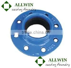 Ductile Iron Flanged Adapter for PVC Pipe thumbnail-1