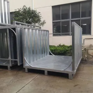Heavy-Duty Super Load Ability ZINC Anti-Rust Steel Pallet for Fabrics Intelligent Rack thumbnail-5
