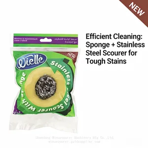 High Quality Stainless Steel Scrubber Anti-Rust Steel Cleaning Ball - Ideal for Humid Kitchen & Bathroom Areas thumbnail-1