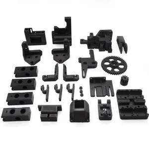 Precision Machining High Strength PA66/ABS/PP/POM/PC/PS/AS/UPVC/HDPE Embedded Metal Thread Plastic Machine Truck Car Components thumbnail-1