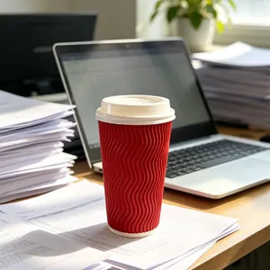 BrandMax Customizable Logo Printable Paper Cups thumbnail-1