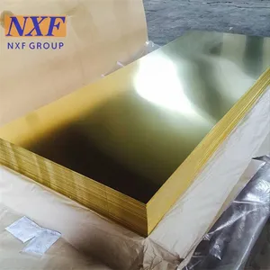 NXF C2800/GB H62/ASTM C27400/ISO CuZn40/BS CZ109 Thickness1-100mm Width 1-2.5m Length 1-12m Brass Plate thumbnail-2
