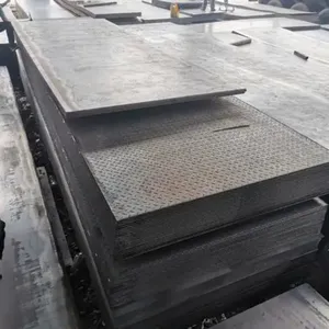 China Manufacturer Galvanized Checker Plate Anti‑Slip Galvanized Tread Plate Gi Steel Checkered Sheet For Industrial Stair Treads thumbnail-1