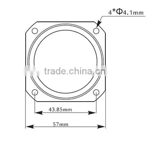 90 Degree 50mm Glass Lens for Bay / Street Light thumbnail-2