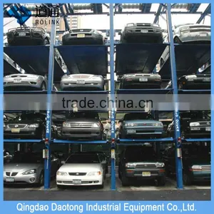 High Density High Efficiency Multi-level Hydraulic Car Garage System Vertical Parking thumbnail-4