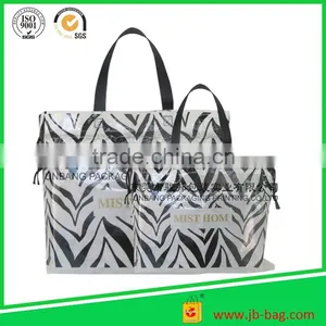 2015 Handled Outdoor Fitness Hook and Loop Non Woven Insulated Picnic Cooler Bag/ Resealable Cooler Bag thumbnail-2