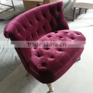 RCH-4242 Hot Sale 2 Seat Button Sofa With Ottoman thumbnail-4