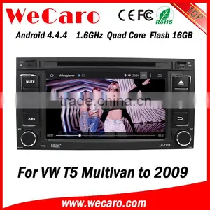Wecaro 7" WC-VU7006 Android 4.4.4 Car Multimedia System Touch Screen for vw Multivan Car Radio Player Android Mirror Link thumbnail-1