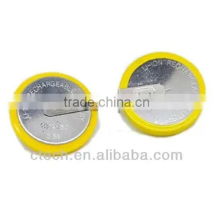 3.6V LIR2450 Lithium Rechargeable Button Cell thumbnail-1