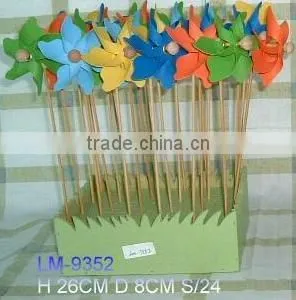 Plastic Windmill for Garden Decoration thumbnail-1